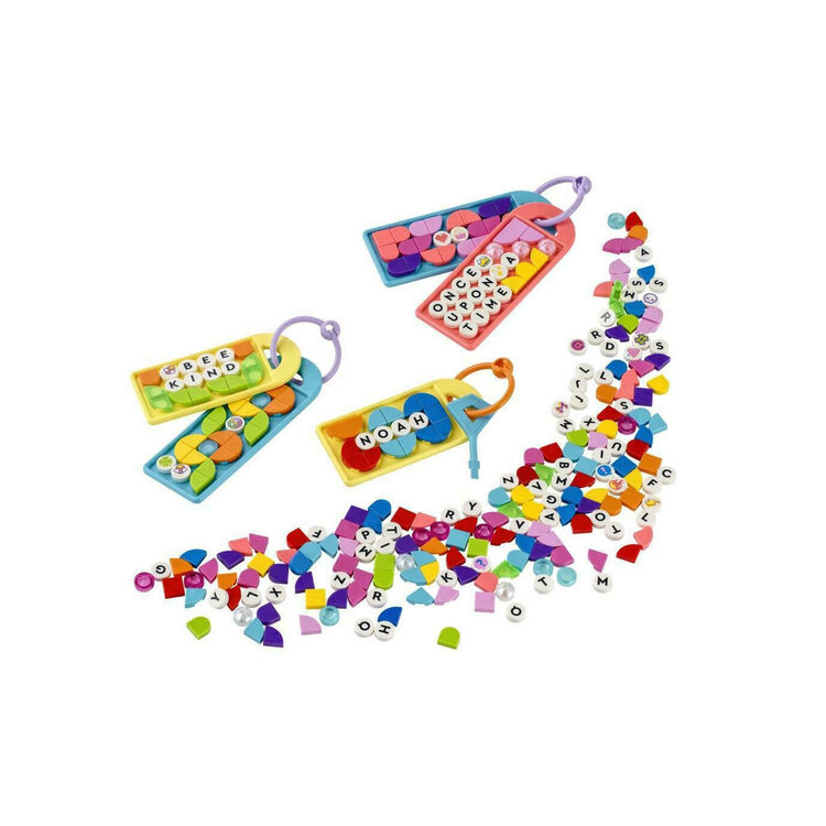 Product LEGO® DOTS: Μεγάλο Πακέτο Ετικετών Τσάντας - Μηνύματα (41949) image
