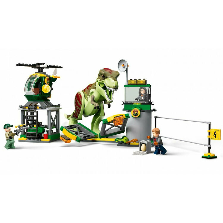 Product LEGO® Jurassic World™ Dominion: Απόδραση Δεινόσαυρου T. Rex (76944) Μαζί με Πασχαλινή Λαμπάδα image