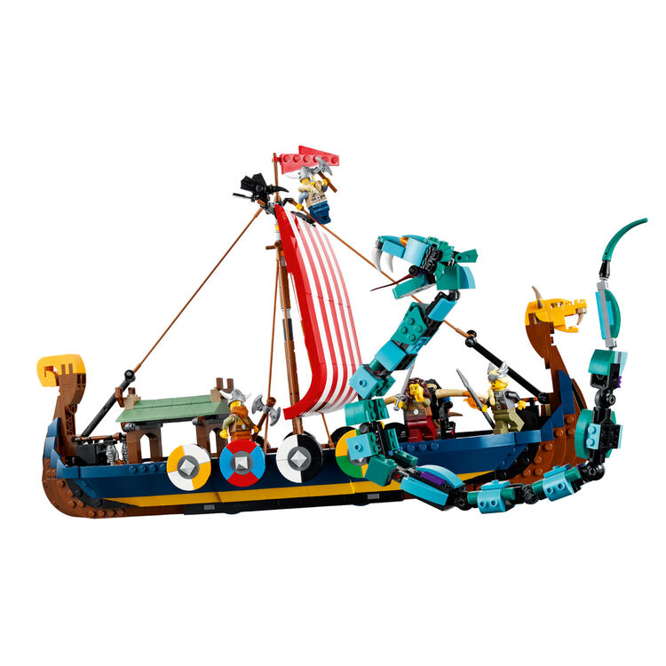 Product LEGO® Creator: Viking Ship And The Midgard Serpent (31132) image