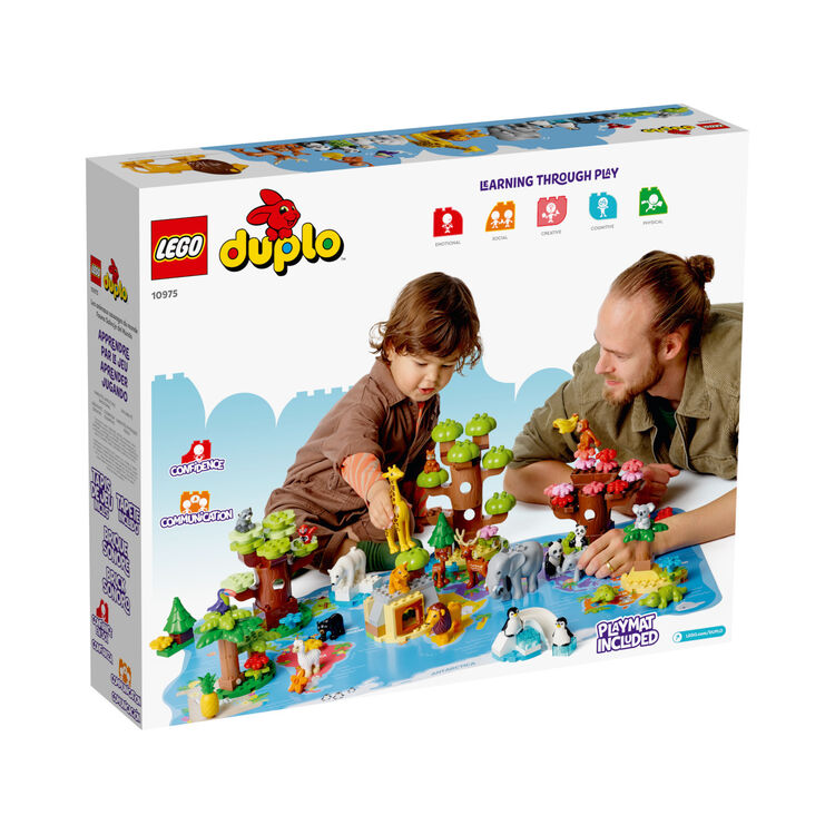 Product LEGO® DUPLO® Town: Wild Animals Of The World (10975) image