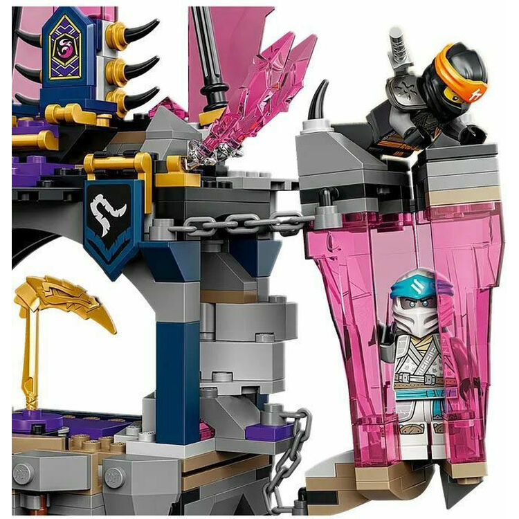Product LEGO® NINJAGO®: The Crystal King Temple (71771) Along with an Easter Candle image