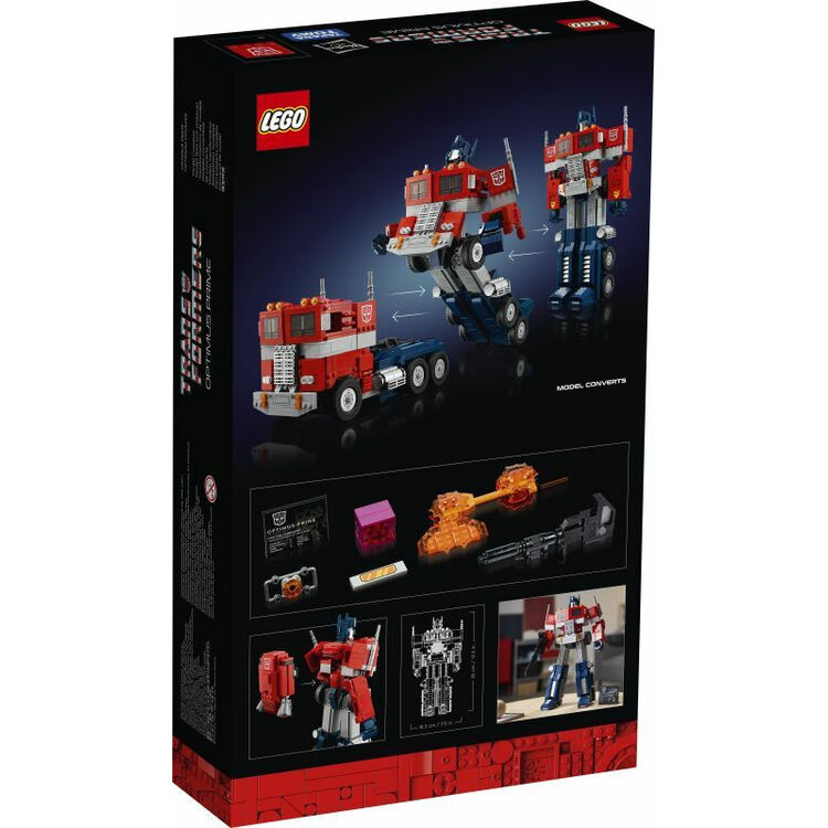 Product LEGO® Transformers: Optimus Prime (10302) Along with an Easter Candle image