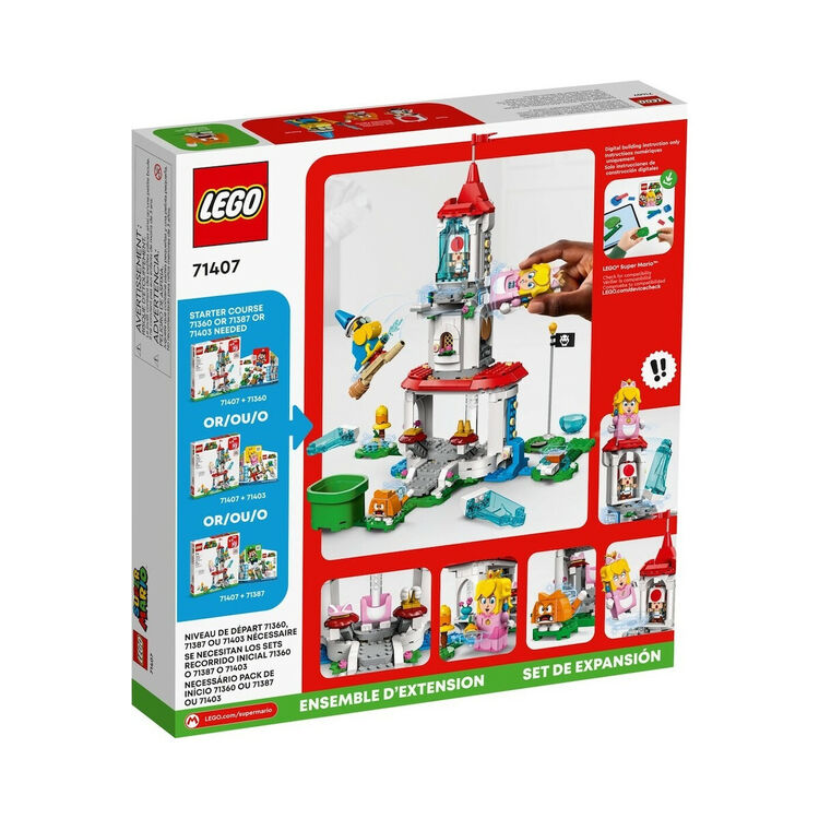 Product LEGO® Nintendo Super Mario™: Cat Peach Suit and Frozen Tower (Expansion Set) (71407) image