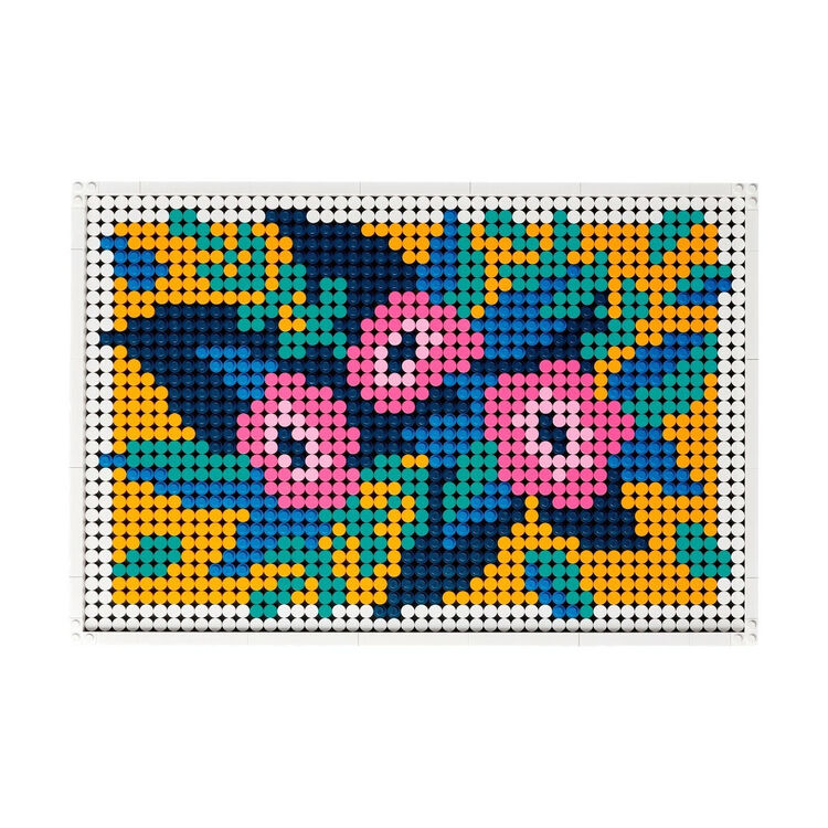Product LEGO® Art: Floral (31207) Along with an Easter Candle image