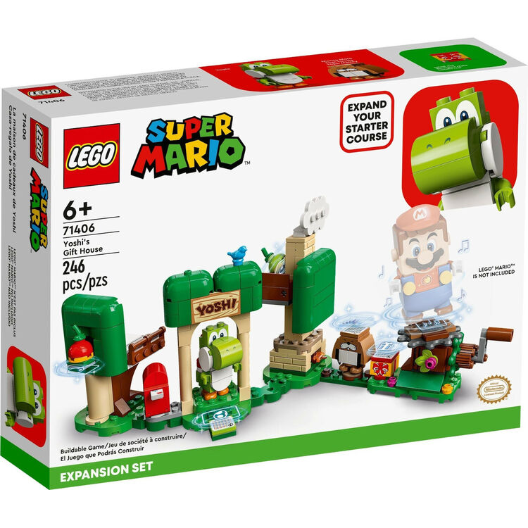 Product LEGO® Nintendo Super Mario™: Πίστα Επέκτασης Σπίτι Δώρου του Yoshi (Expansion Set) (71406) image