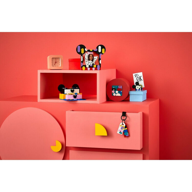 Product LEGO® DOTS: Disney Mickey Mouse Minnie Mouse Back-To-School Project Box (41964) image