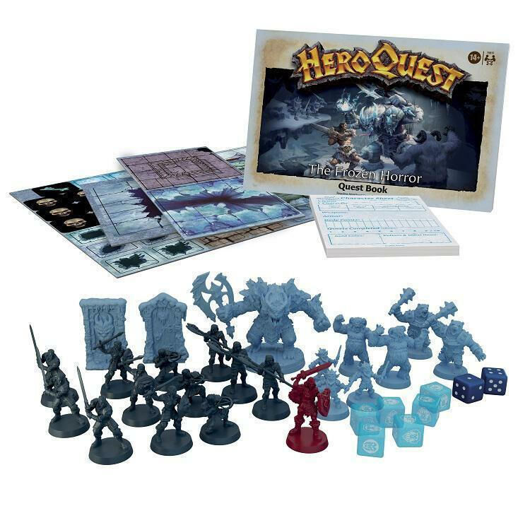 Product Επιτραπέζιο Παιχνίδι Hasbro Avalon Hill HeroQuest: The Frozen Horror Quest Pack (Expansion) (English Language) (F5815UU0) image