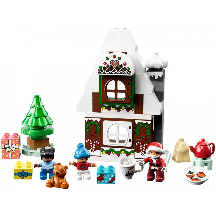 Product LEGO® DUPLO® Town: Santa'S Gingerbread House (10976) image