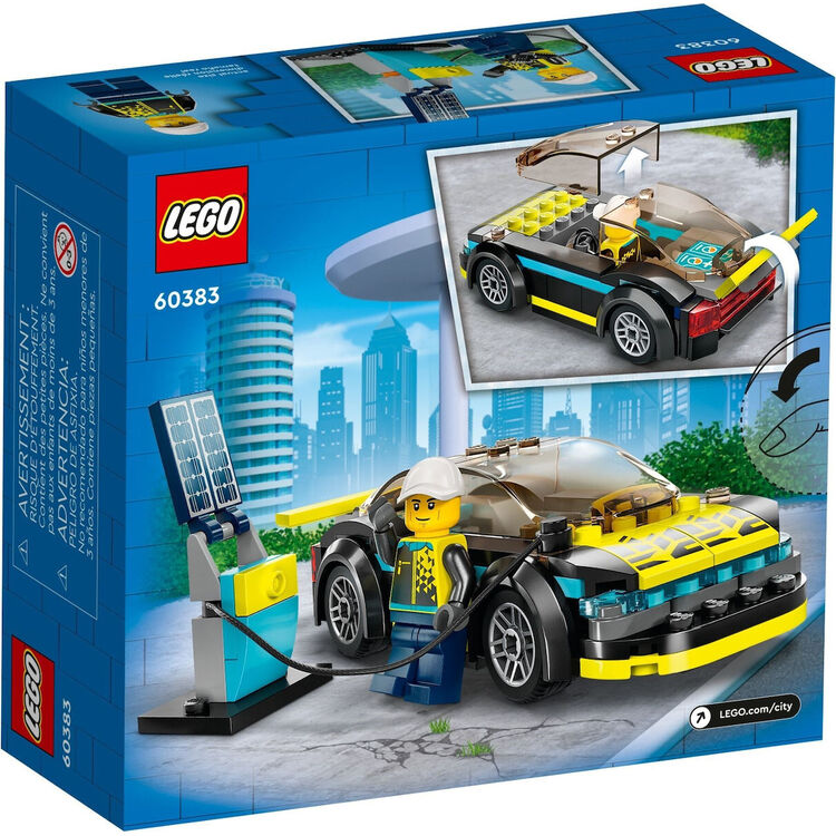 Product LEGO® City: Ηλεκτρικό Σπορ Αυτοκίνητο (60383) Μαζί με Πασχαλινή Λαμπάδα image