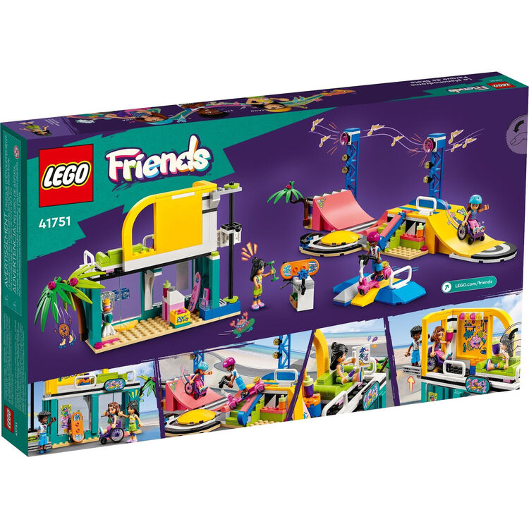 Product LEGO® Friends: Πάρκο για Σκέιτ (41751) Μαζί με Πασχαλινή Λαμπάδα image