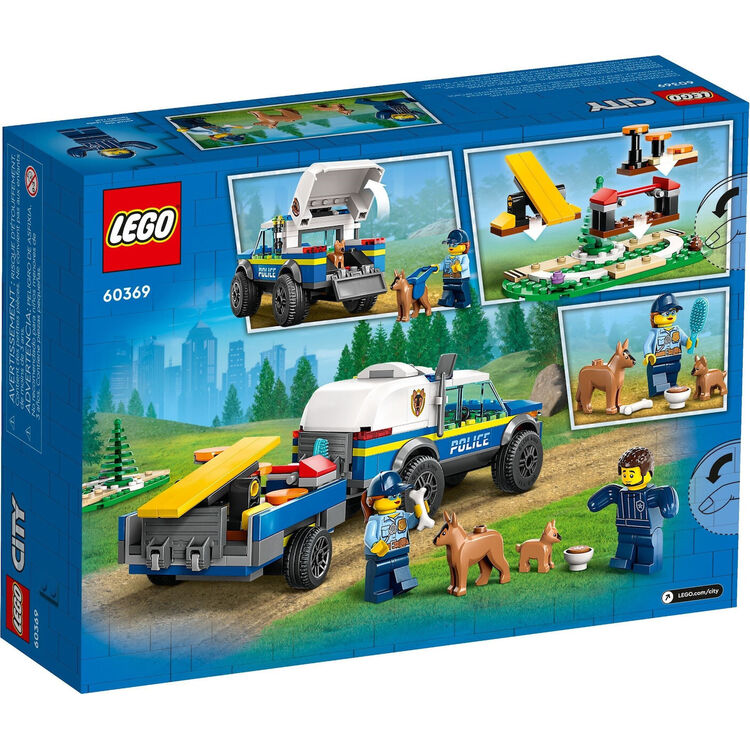Product LEGO® City: Κινητή Εκπαίδευση Αστυνομικών Σκύλων (60369) image