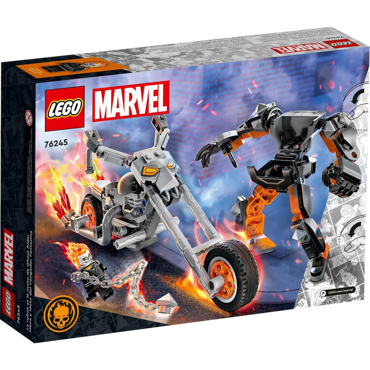 Product LEGO® Marvel: Εξωστολή & Μηχανή του Γκόουστ Ράιντερ (76245) Μαζί με Πασχαλινή Λαμπάδα image