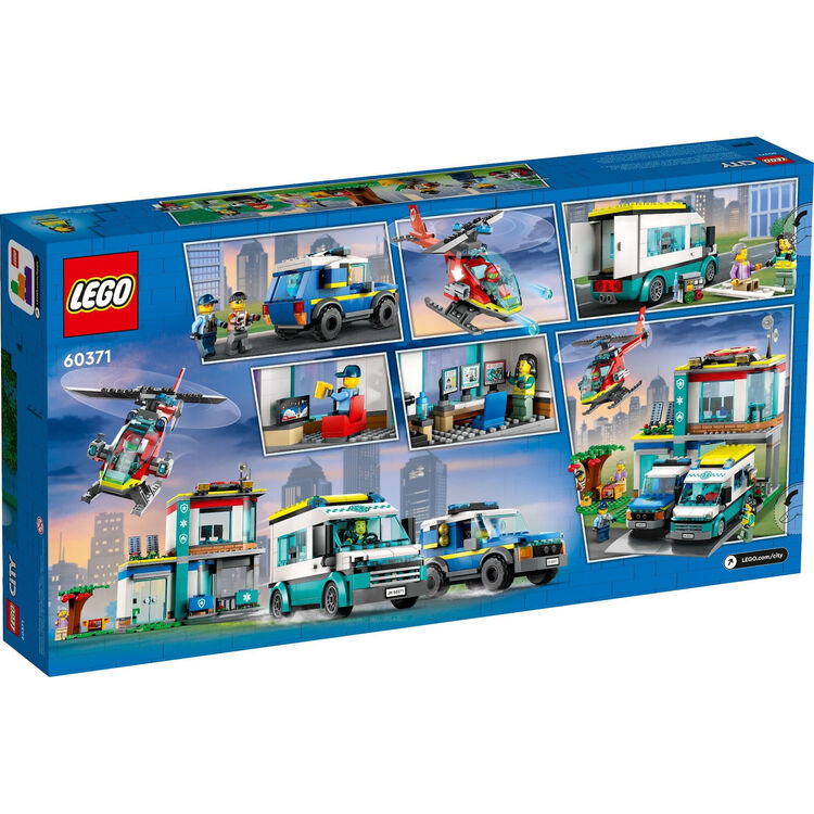 Product LEGO® City: Emergency Vehicles HQ (60371) image