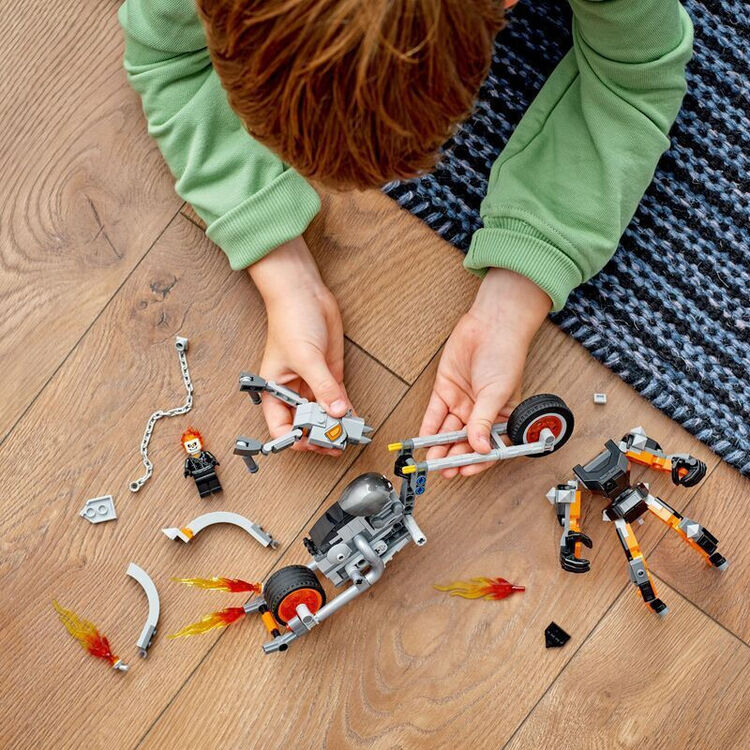 Product LEGO® Marvel: Εξωστολή & Μηχανή του Γκόουστ Ράιντερ (76245) Μαζί με Πασχαλινή Λαμπάδα image