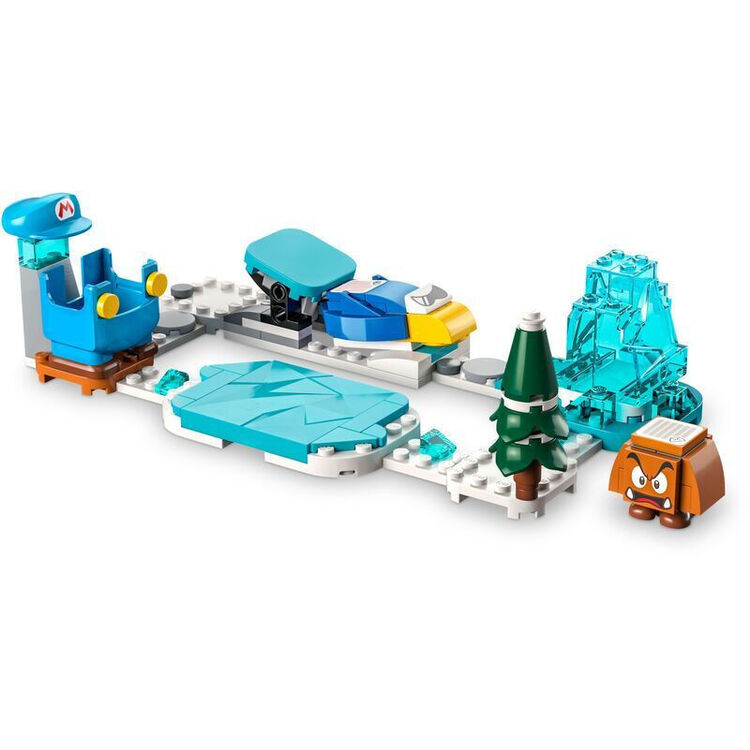 Product LEGO® Super Mario™: Πίστα Επέκτασης Στολή Mario Πάγος και Παγωμένος Κόσμος (71415) image