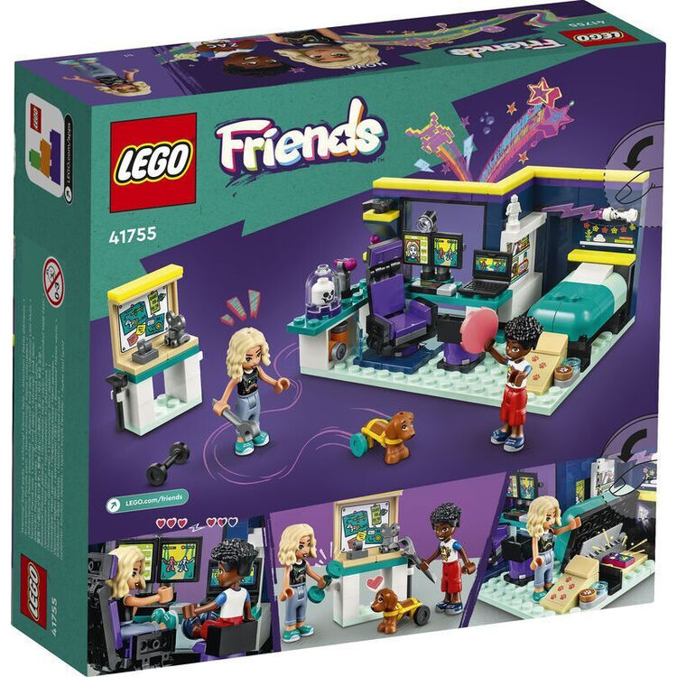 Product LEGO® Friends: Το Δωμάτιο της Νόβα (41755) Μαζί με Πασχαλινή Λαμπάδα image