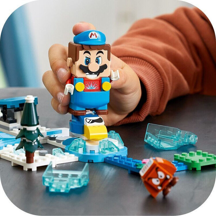 Product LEGO® Super Mario™: Πίστα Επέκτασης Στολή Mario Πάγος και Παγωμένος Κόσμος (71415) image