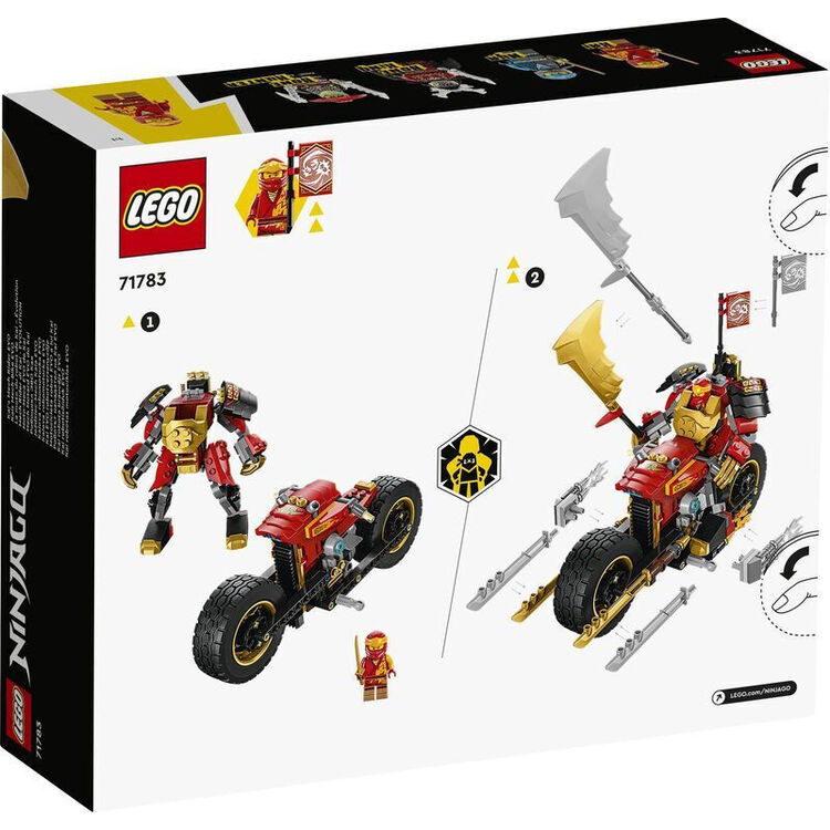 Product LEGO® NINJAGO®: EVO Ρομποτικός Αναβάτης του Κάι (71783) image