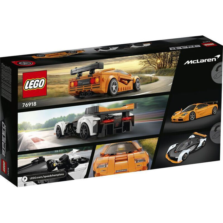 Product LEGO® Speed Champions: McLaren Solus GT και McLaren F1 LM (76918) image