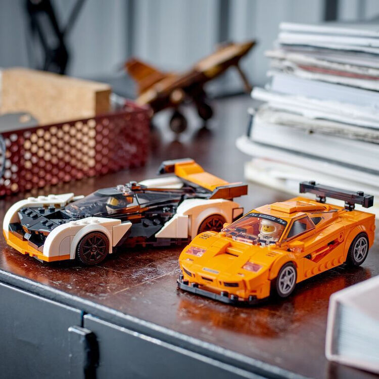 Product LEGO® Speed Champions: McLaren Solus GT και McLaren F1 LM (76918) image