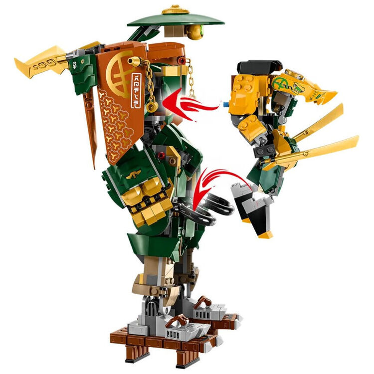 Product LEGO® NINJAGO®: Lloyd and Arin’s Ninja Team Mechs (71794) image