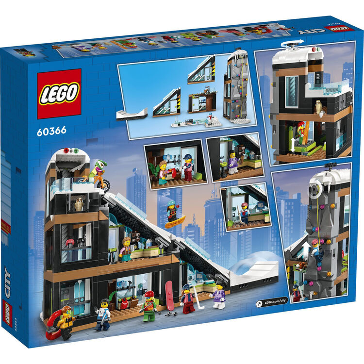 Product LEGO® City: Ski and Climbing Center (60366) image
