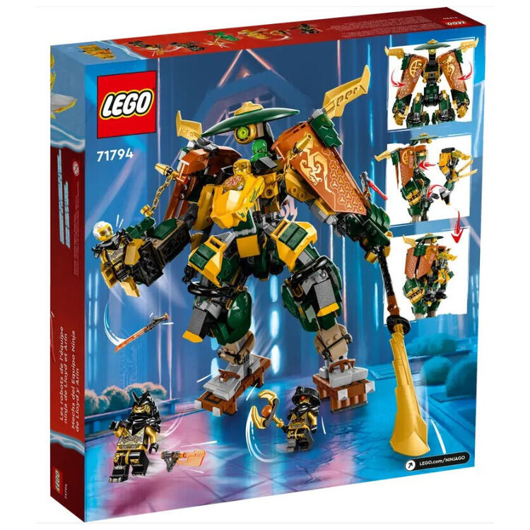Product LEGO® NINJAGO®: Lloyd and Arin’s Ninja Team Mechs (71794) image