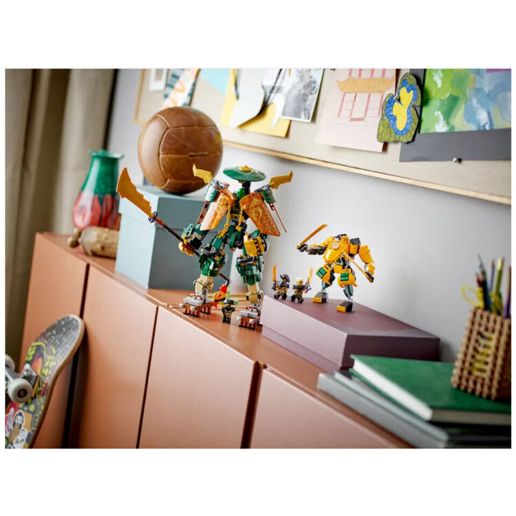 Product LEGO® NINJAGO®: Lloyd and Arin’s Ninja Team Mechs (71794) image