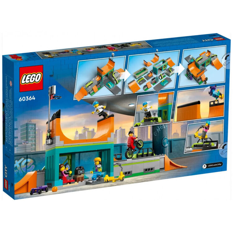Product LEGO® City: Πάρκο Σκέιτ στον Δρόμο (60364) image