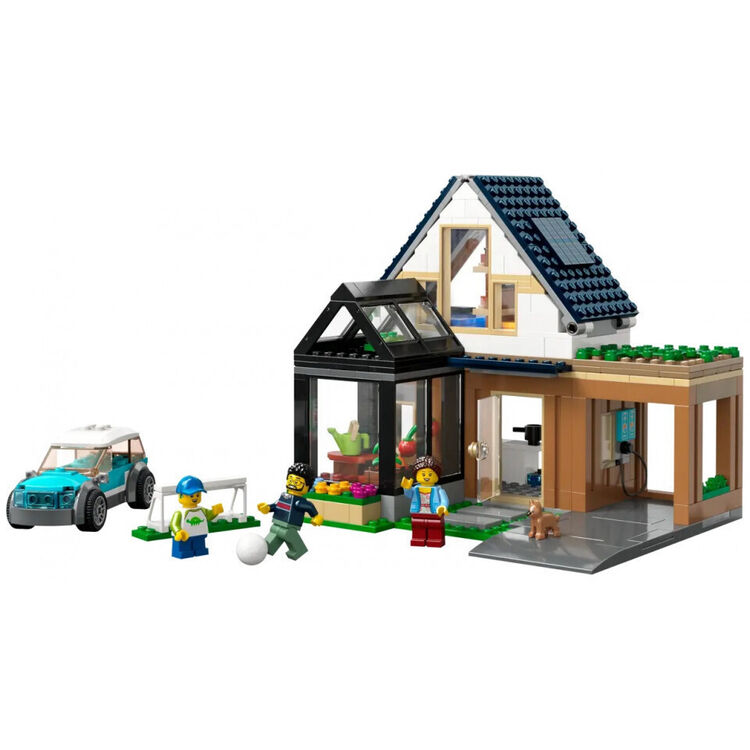 Product LEGO® City: Family House and Electric Car (60398) image