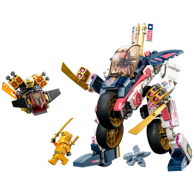 Product LEGO® NINJAGO®: Sora’s Transforming Mech Bike Racer (71792) image