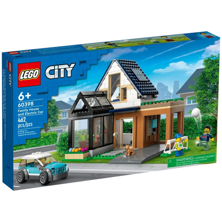 Product LEGO® City: Family House and Electric Car (60398) image