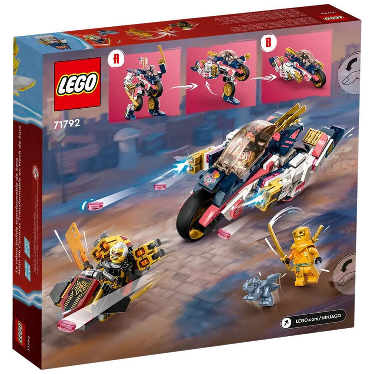Product LEGO® NINJAGO®: Sora’s Transforming Mech Bike Racer (71792) image