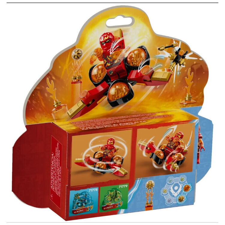 Product LEGO® NINJAGO®: Kai’s Dragon Power Spinjitzu Flip (71777) image
