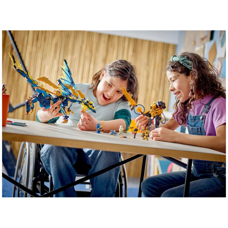 Product LEGO® NINJAGO®: Elemental Dragon vs. The Empress Mech (71796) image