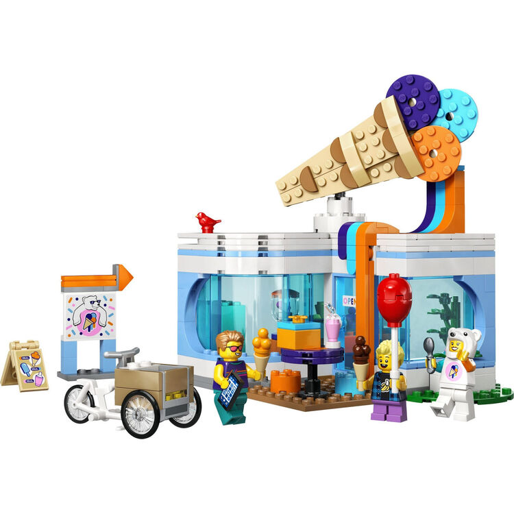 Product LEGO® City: Κατάστημα Παγωτών (60363) Μαζί με Πασχαλινή Λαμπάδα image