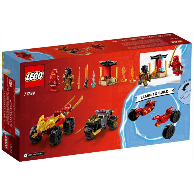Product LEGO® NINJAGO®: Kai and Ras’s Car and Bike Battle (71789) image