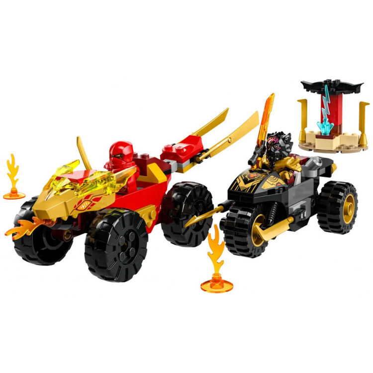 Product LEGO® NINJAGO®: Kai and Ras’s Car and Bike Battle (71789) image