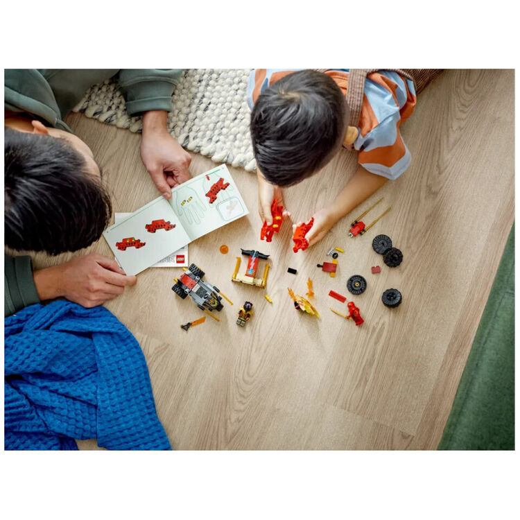 Product LEGO® NINJAGO®: Kai and Ras’s Car and Bike Battle (71789) image