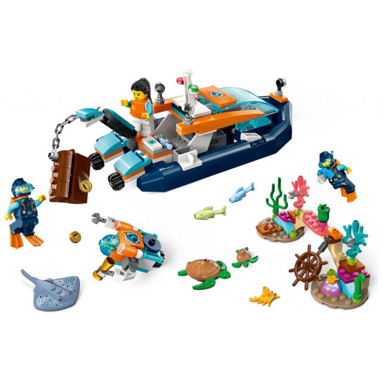 Product LEGO® City: Σκάφος Εξερευνητικών Καταδύσεων (60377) image
