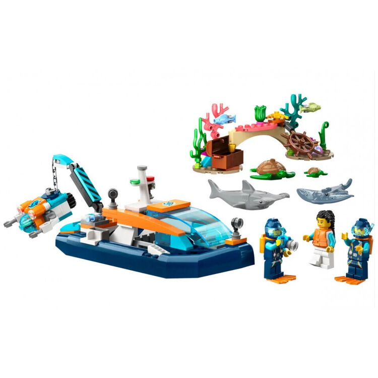 Product LEGO® City: Σκάφος Εξερευνητικών Καταδύσεων (60377) image