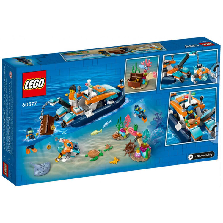 Product LEGO® City: Σκάφος Εξερευνητικών Καταδύσεων (60377) image
