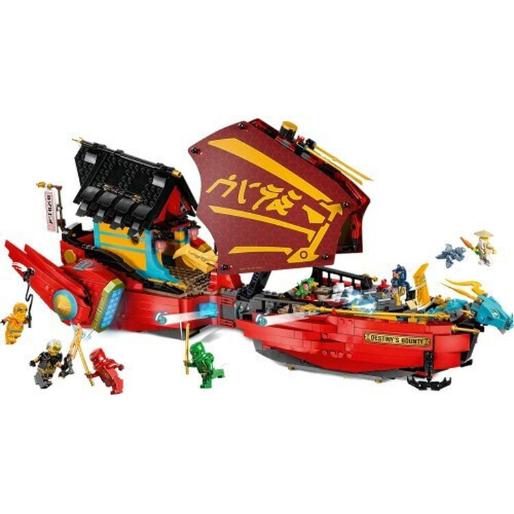 Product LEGO® NINJAGO®: Destiny’s Bounty – race against time (71797) Along with an Easter Candle image