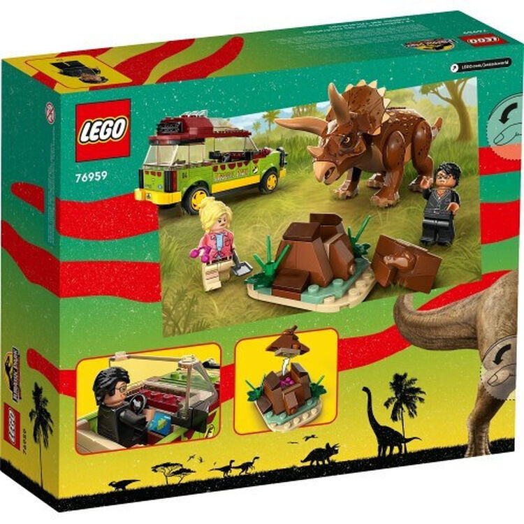 Product LEGO® Jurassic World: Jurassic Park Triceratops Research (76959) image