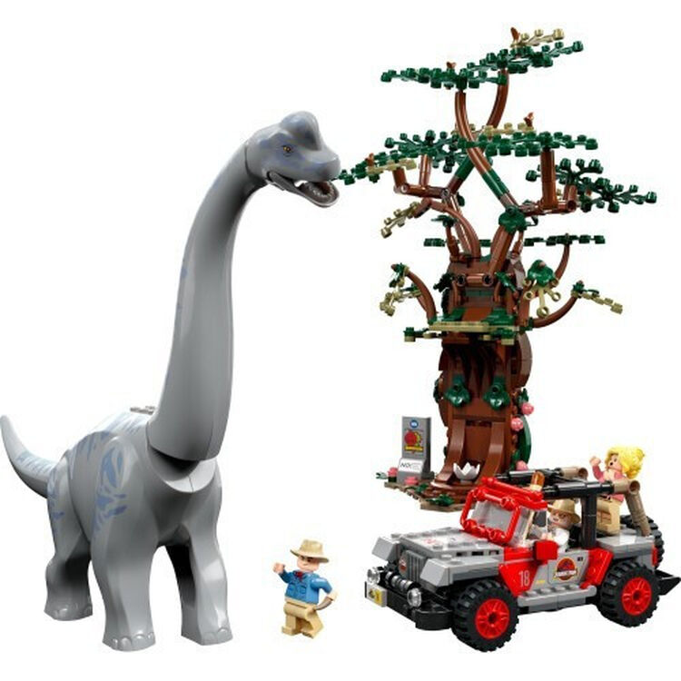 Product LEGO® Jurassic World: Jurassic Park  Brachiosaurus Discovery (76960) Along with an Easter Candle image