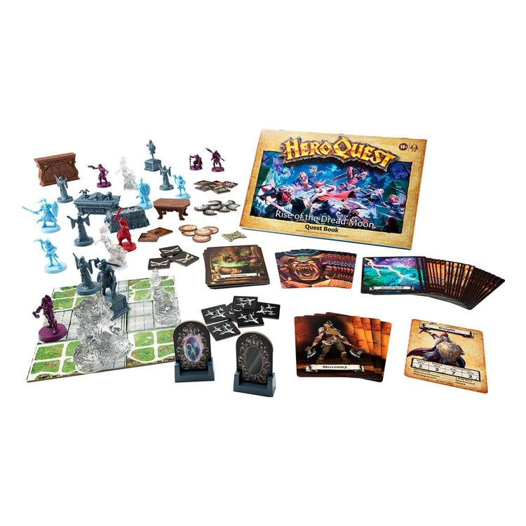 Product Επέκταση Παιχνιδιού Hasbro Avalon Hill Hero Quest: Rise of the Dread Moon Quest Pack (Expansion) (English Language) (F6646UU0) image