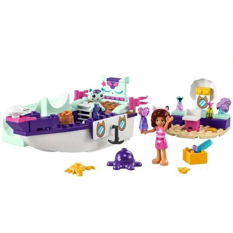 Product LEGO® Gabby's Dollhouse: Gabby and MerCat’s Ship and Spa (10786) image