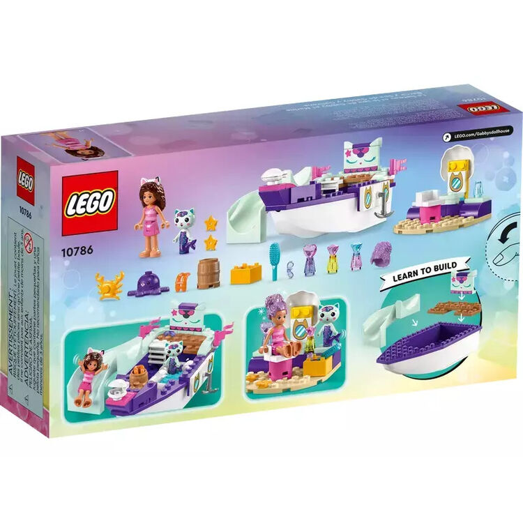 Product LEGO® Gabby's Dollhouse: Gabby and MerCat’s Ship and Spa (10786) image