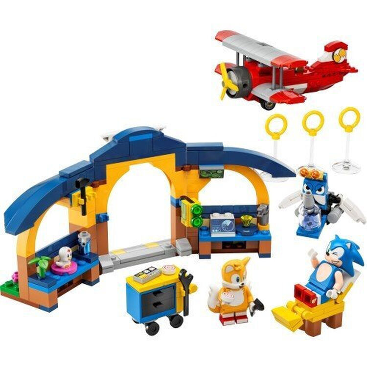 Product LEGO® Sonic the Hedgehog™: Εργαστήρι και Αεροπλάνο Tornado του Tails (76991) image