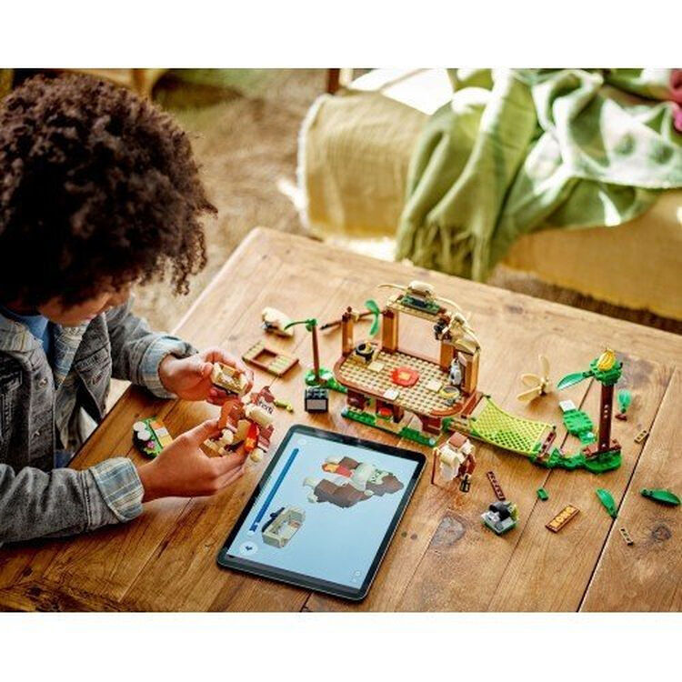 Product LEGO® Super Mario™: Πίστα Επέκτασης Δεντρόσπιτο του Donkey Kong (71424) Μαζί με Πασχαλινή Λαμπάδα image